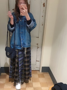 Ka Wingさん（レディース・155cm）の冬コーディネート