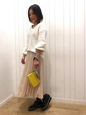 ayameさん（レディース・156cm）の冬コーディネート