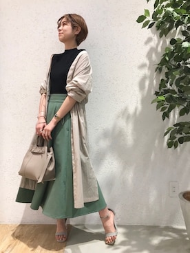 ayameさん（レディース・157cm）の春コーディネート