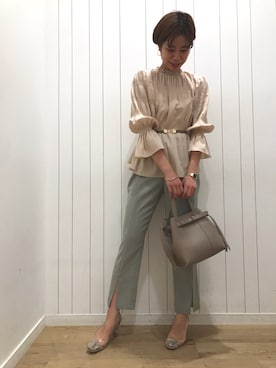 ayameさん（レディース・158cm）の春コーディネート