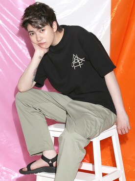 BOYSHEさん（レディース・163cm）の春コーディネート