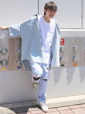 BOYSHEさん（レディース・163cm）の夏コーディネート