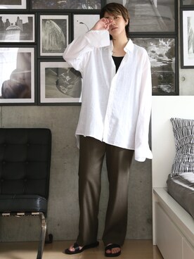 BOYSHEさん（レディース・163cm）の夏コーディネート