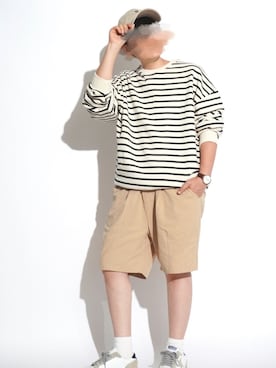 「BOYSHE（ボーイシー）のアイテム（帽子）」を使った、BOYSHEさん（レディース・160cm）の秋コーディネート