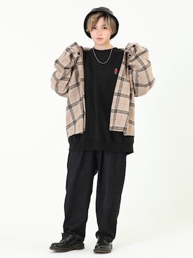 BOYSHEさん(レディース・161cm)の秋コーディネート