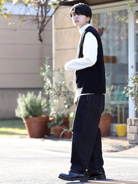 BOYSHEさん（レディース・163cm）の冬コーディネート