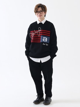 BOYSHEさん（レディース・161cm）の冬コーディネート