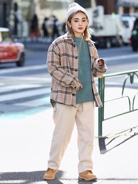 BOYSHEさん（レディース・160cm）の冬コーディネート