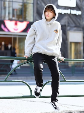 BOYSHEさん（レディース・161cm）の冬コーディネート