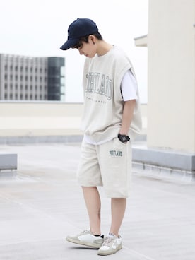 BOYSHEさん（レディース・163cm）の夏コーディネート