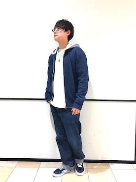 U-ki Mizutaniさん(メンズ・178cm)の冬コーディネート