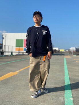 U-ki Mizutaniさん（メンズ・178cm）の秋コーディネート