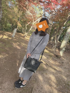 まりなさん（レディース・153cm）の秋コーディネート