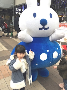 「MIKI HOUSE（ミキハウス）のアイテム（カーディガン/ボレロ）」を使った、ktrさん（レディース・155cm）の冬コーディネート