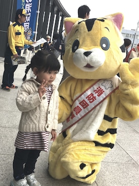 「combimini（コンビミニ）のアイテム（トップス）」を使った、ktrさん（レディース・155cm）の春コーディネート