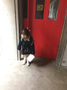 「apres les cours（アプレレクール）のアイテム（ブルゾン）」を使った、ktrさん（レディース・155cm）の春コーディネート