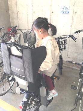 「apres les cours（アプレレクール）のアイテム（ブルゾン）」を使った、ktrさん（レディース・155cm）の春コーディネート