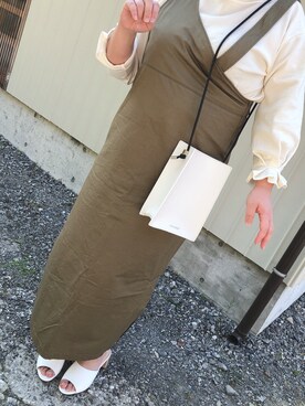 「楽しもう」｜asamichan1116さん（レディース・160cm）の春コーディネート