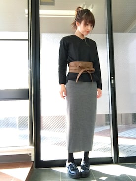 aiさん（レディース・159cm）の冬コーディネート