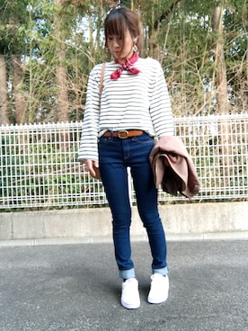 aiさん（レディース・159cm）の春コーディネート