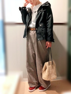 aiさん（レディース・159cm）の秋コーディネート