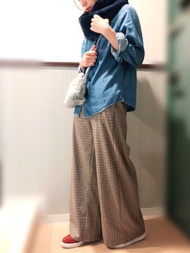 aiさん（レディース・159cm）の秋コーディネート