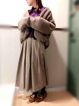 aiさん（レディース・159cm）の冬コーディネート