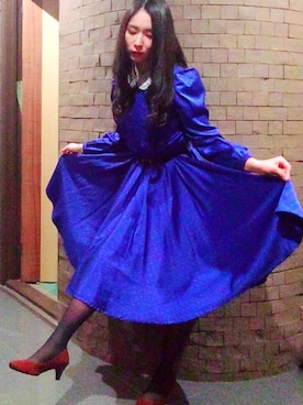 「Grimoire（グリモワール）のアイテム（ワンピース/ドレス）」を使った、ミナホ シノノメさん（レディース・157cm）の夏コーディネート