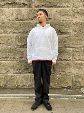 辻 慎也さん(メンズ・183cm)の秋コーディネート