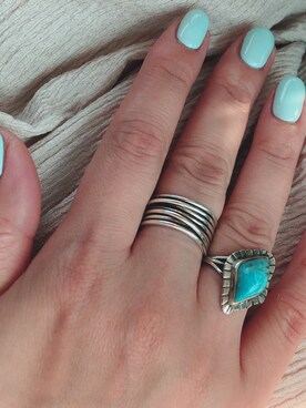 ALEXIA STAM（アリシアスタン）の「Large Turquoise Ring/ラージ