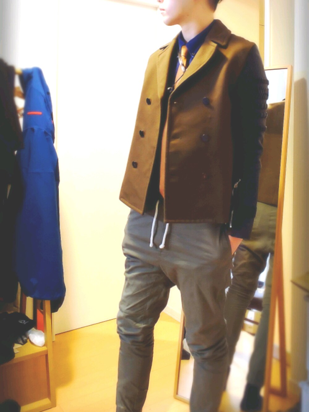 アーカイブ❤️2015AW❤️3.1 Phillip Lim 2つボタンピーコート アーカイブ❤️2015AW❤️3.1 Phillip Lim 2つボタンピーコート - メルカリ