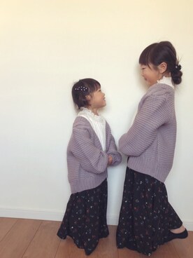 みゅーなさん(キッズ・100cm)の春コーディネート