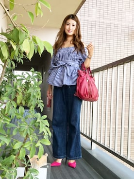 Mayu-さん（レディース・164cm）の夏コーディネート