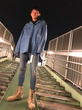 「BIGBANG」｜ケンタマさん（メンズ・177cm・10代）の春コーディネート