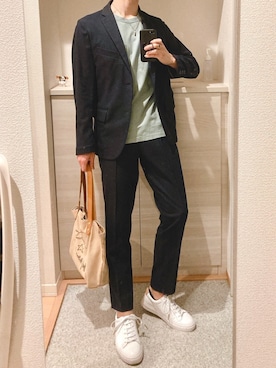 Nao-Nanさん（メンズ・171cm）の春コーディネート