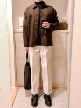 Nao-Nanさん（メンズ・171cm）の冬コーディネート