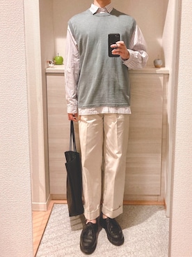 Nao-Nanさん（メンズ・171cm）の春コーディネート