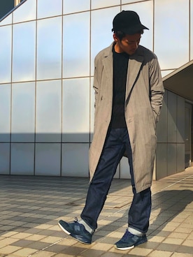 「アイテム（その他アウター）」を使った、りんさん（メンズ・176cm・20代）の冬コーディネート