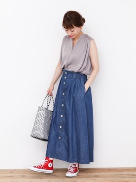 ympsanさん（レディース・163cm）の夏コーディネート