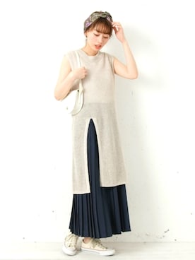 「URBAN RESEARCH Sonny Label（アーバンリサーチサニーレーベル）のアイテム（財布/小物）」を使った、ympsanさん（レディース・164cm）の春コーディネート