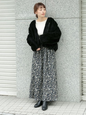 「URBAN RESEARCH Sonny Label（アーバンリサーチサニーレーベル）のアイテム（ブルゾン）」を使った、ympsanさん（レディース・164cm）の秋コーディネート