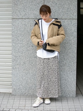 「URBAN RESEARCH Sonny Label（アーバンリサーチサニーレーベル）のアイテム（ダウンジャケット/コート）」を使った、ympsanさん（レディース・163cm）の秋コーディネート