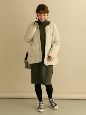 「URBAN RESEARCH Sonny Label（アーバンリサーチサニーレーベル）のアイテム（その他アウター）」を使った、ympsanさん（レディース・164cm）の秋コーディネート