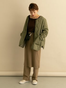 「URBAN RESEARCH Sonny Label（アーバンリサーチサニーレーベル）のアイテム（その他アウター）」を使った、ympsanさん（レディース・163cm）の秋コーディネート