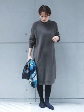 ympsanさん（レディース・163cm）の冬コーディネート