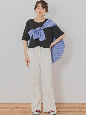 ympsanさん（レディース・164cm）の夏コーディネート