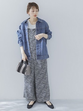 「URBAN RESEARCH Sonny Label（アーバンリサーチサニーレーベル）のアイテム（オールインワン・サロペット）」を使った、ympsanさん（レディース・164cm）の春コーディネート