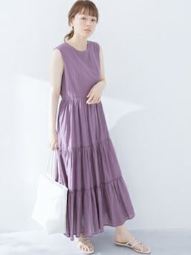「URBAN RESEARCH Sonny Label（アーバンリサーチサニーレーベル）のアイテム（ワンピース/ドレス）」を使った、ympsanさん（レディース・164cm）の春コーディネート