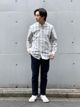 「グラミチ」｜KIKAWAさん（メンズ・165cm）の春コーディネート