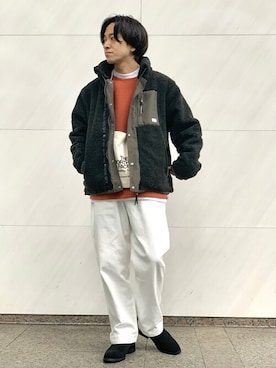 「417 EDIFICE（フォーワンセブンエディフィス）のアイテム（ブルゾン）」を使った、KIKAWAさん（メンズ・165cm）の秋コーディネート